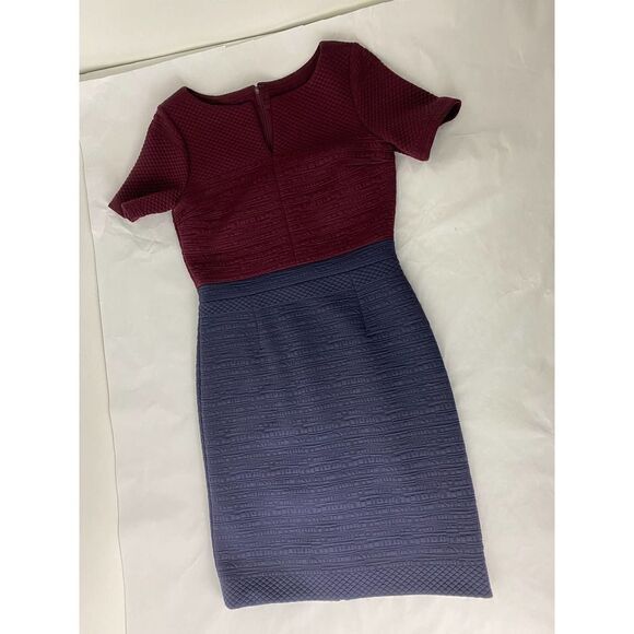 W by Worth -- Texture Color Block Dress -- Size 6 - Picture 11 of 12